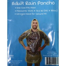 Adult Poncho 