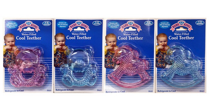 Water-Filled Animal Teether