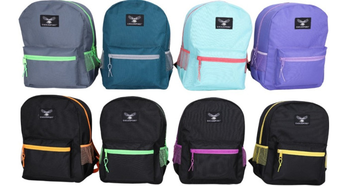 16" Eaglesport Classic Two-Tone Backpacks