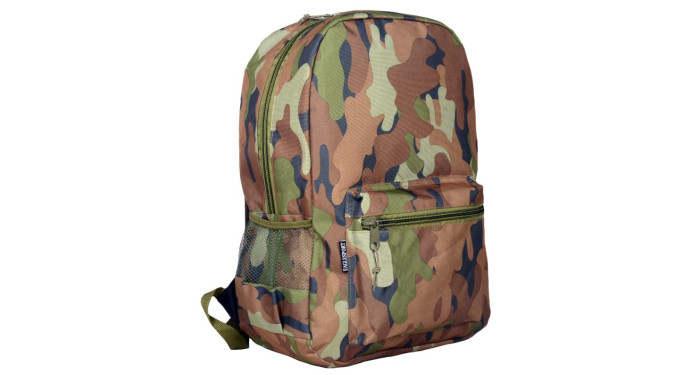 Camouflage 18 Inch Premium Printed Backpacks