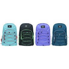 19" Backpack with Bungee Corded Front 