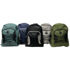 15.75" Bungee‑Corded Backpack – Large Front Pocket 