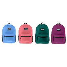 17 " Solid Color Backpacks - Case Of 24