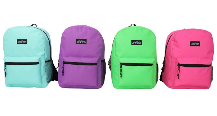 17 " Solid Color Backpacks - Case Of 24