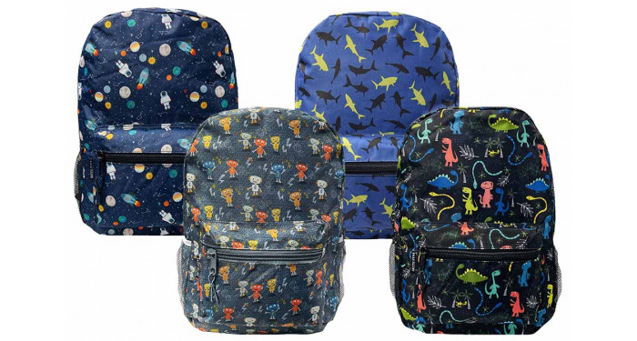 17" ARCTIC STAR Designer Prints - Case of 24 Bookbags