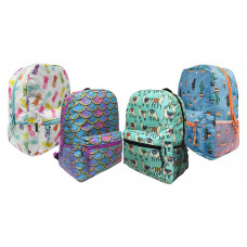 17" ARCTIC STAR Backpacks in 4 Girl Prints - Case of 24 Bookbags