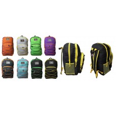 Wholesale EAGLESPORT 19" Bungee Corded Backpacks - Two Tone 8 Colors 