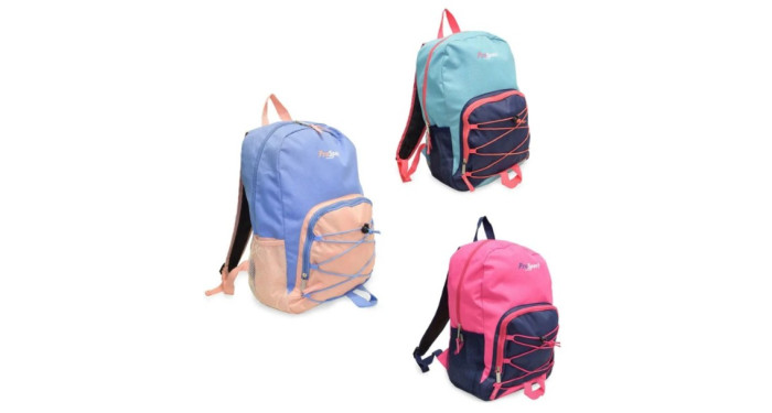 17" Pro Sport Backpack – 3 Assorted Colors – Case Pack 24