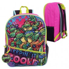 Teenage Mutant Ninja Turtles Girls 16 Inch Backpacks - Cool