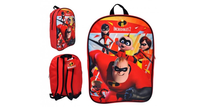 Disney Pixar Incredibles 2 Backpacks 