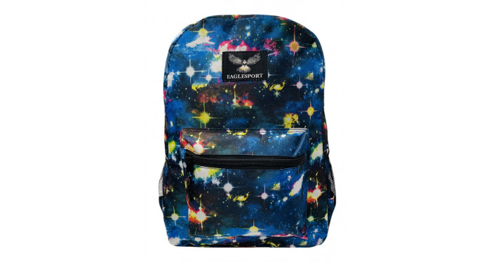 Wholesale 18 Inch Galaxy Printed Backpacks 