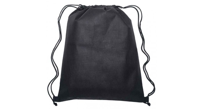 Wholesale Black Drawstring Bags