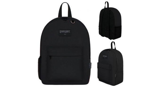 16.5" EAST WEST Bulk Backpacks - Black