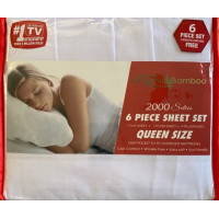 CopperRx 2000 Series Queen 6‑Piece Sheet Set