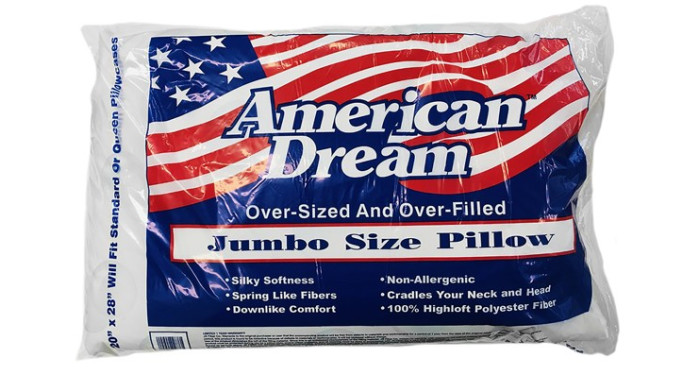 20 oz. Microfiber Polyfilled Pillow