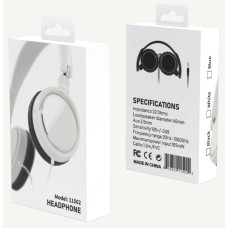 Deluxe Headphones W/ Mic. Assorted Colors