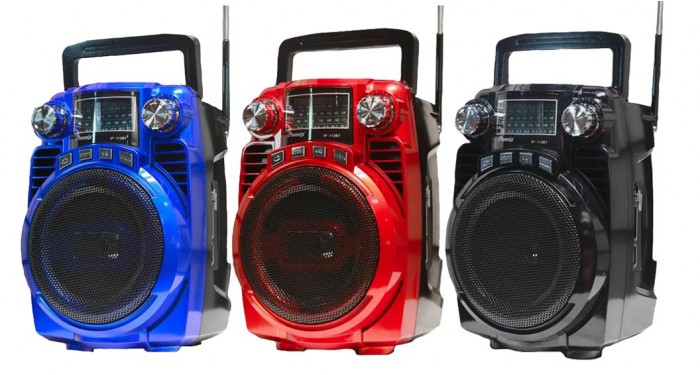 Portable Speaker 4 Band Radio