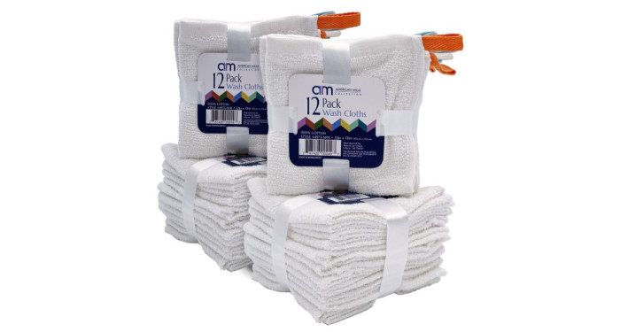 American Mills 12 x12 Inch Wash Cloth American Mills 12 x12 Inch Wash Cloth