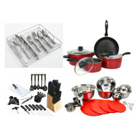 Gibson 134 Piece Kitchen Combo Set