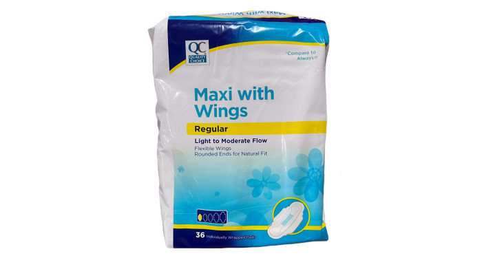 Maxi w/ Wings 36 ct. 
