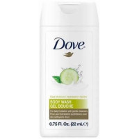 Dove Cucumber Body Wash 0.75 oz.
