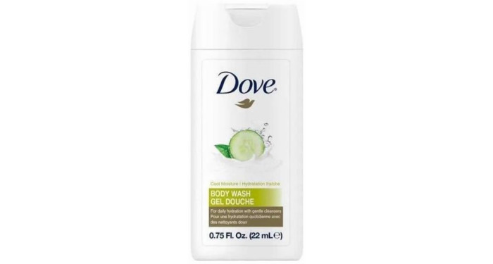 Dove Cucumber Body Wash 0.75 oz. Dove Cucumber Body Wash 0.75 oz.