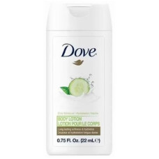 Dove Cucumber Lotion 0.75 oz. Dove Cucumber Lotion 0.75 oz.
