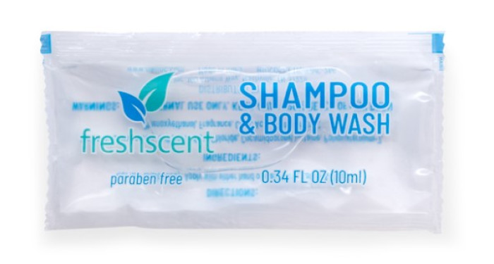 Freshscent .34 oz. Shampoo & Body Wash Packet Freshscent .34 oz. Shampoo & Body Wash Packet