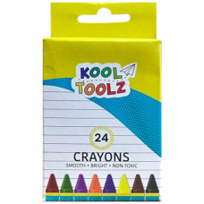 KOOL TOOLZ Premium Wholesale Crayons 24ct. 