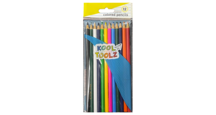 KOOL TOOLZ Coloring Pencils 12ct. 