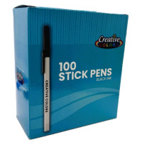 Bulk Stick Pens – Black Ink 