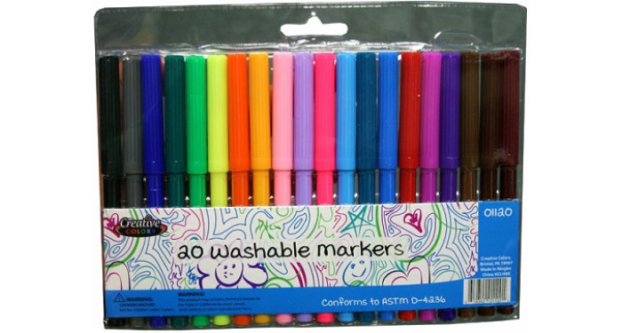 Fine Tip Washable Markers 20ct. Fine Tip Washable Markers 20ct.