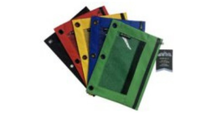 Arctic Star Canvas Pencil Pouch Assorted Colors