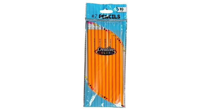 No.2 Pencils 10ct. No.2 Pencils 10ct.