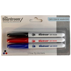 Fine Tip Dry Erase Markers 3ct.