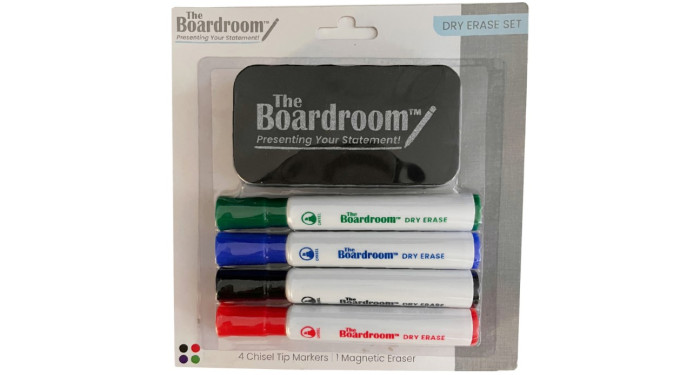 Creative Colors Dry Erase Marker Set w/ Eraser
