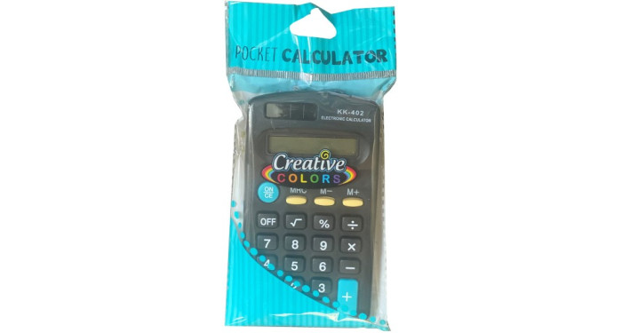 8 Digit Black Calculators 
