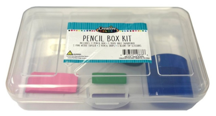Creative Colors Pencil Box Kit – Case Pack 48 Creative Colors Pencil Box Kit – Case Pack 48