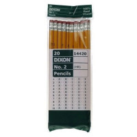 Dixon Ticonderoga No.2 Soft Pencils 20 Count 