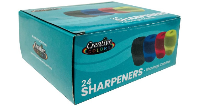 Creative Colors Bulk Pencil Sharpeners – Case Pack 288