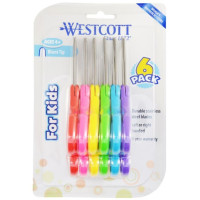 Westcott For Kids Scissors – Blunt Tip – 6 Pack