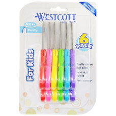 Westcott For Kids Scissors – Blunt Tip – 6 Pack
