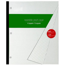 Reversible Graph Paper 80-Sheet Notebook – Case Pack 24