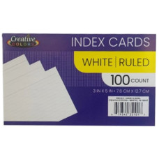 3"x 5" Lined Index Cards 