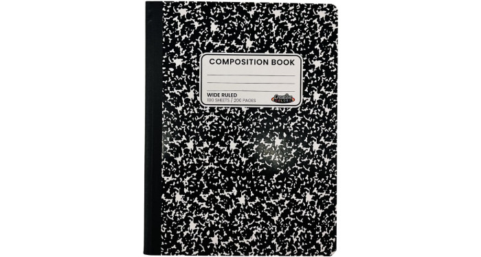 Wide Ruled Composition Books – 100 Sheets