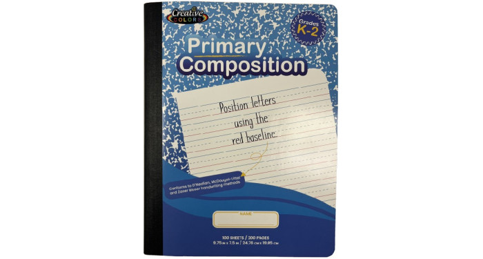 Primary Composition Books – 100 Sheets