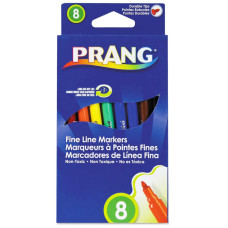 PRANG Fine Line Markers 8 ct. - Case Pack 72
