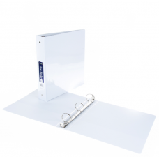 1.5 Inch White View Binders 