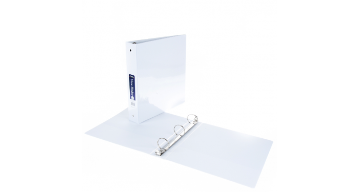 1.5 Inch White View Binders 