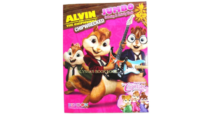 Alvin & the Chipmunks: Chipwrecked Jumbo Coloring & Activity Book – 64 Pages Alvin & the Chipmunks: Chipwrecked Jumbo Coloring & Activity Book – 64 Pages
